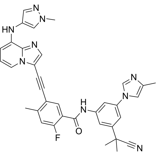 BCR-ABL kinase-IN-3 Chemical Structure