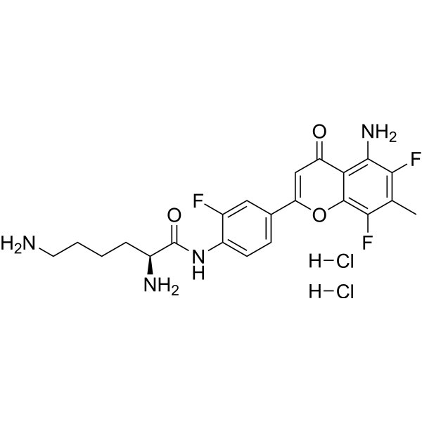 AFP464 dihydrochloride Chemical Structure