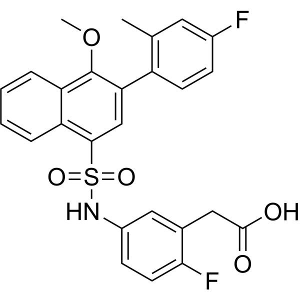 FABP4/5-IN-4 Chemical Structure
