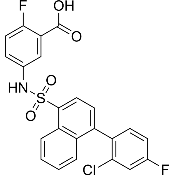 FABP4/5-IN-5 Chemical Structure