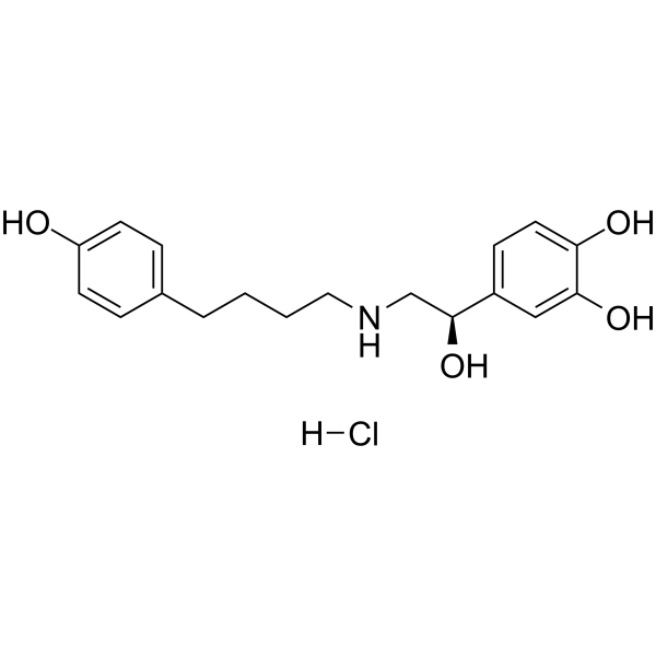 Arbutamine hydrochloride Chemical Structure