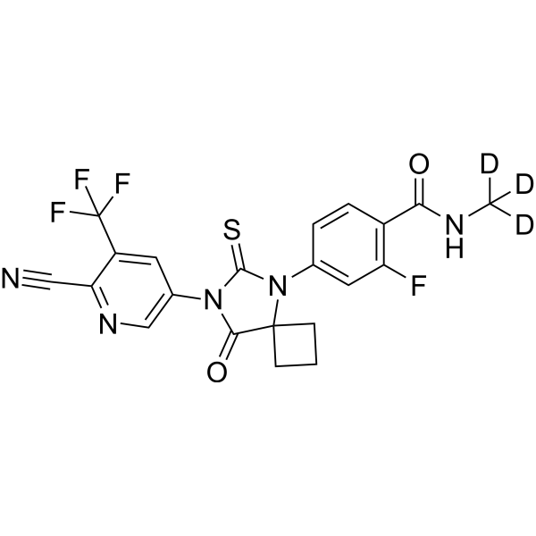 Apalutamide-d<sub>3</sub> Chemical Structure