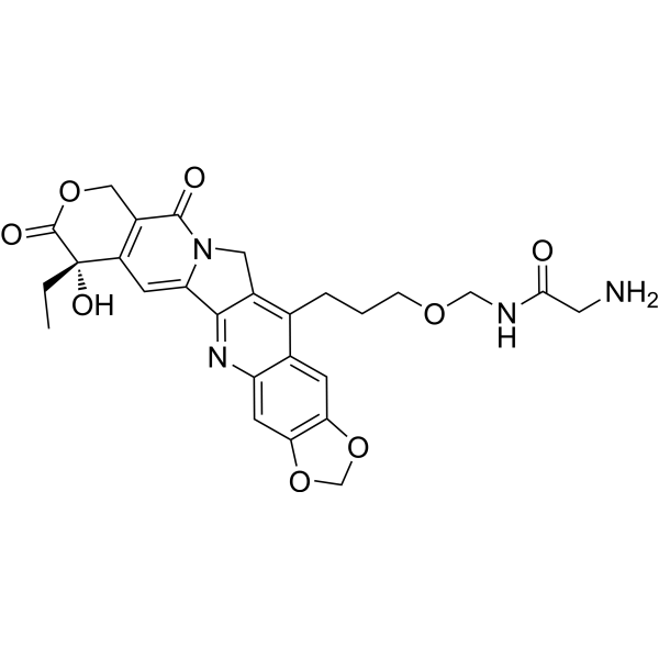 FL118-C3-O-C-amide-C-NH2 Chemical Structure