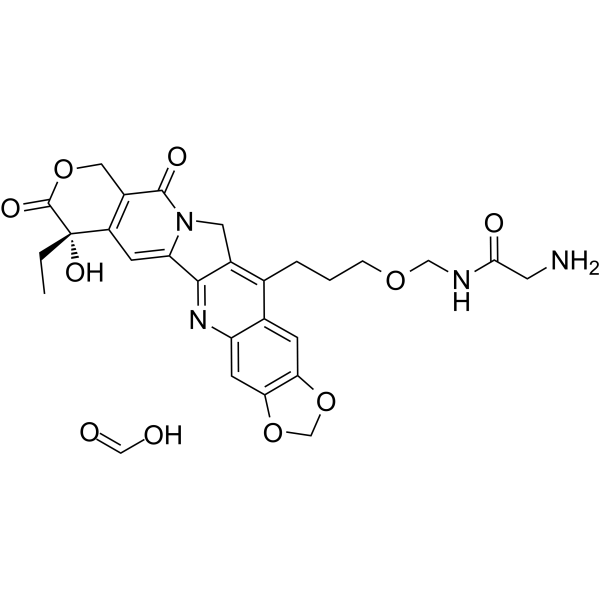 FL118-C3-O-C-amide-C-NH2 formate Chemical Structure