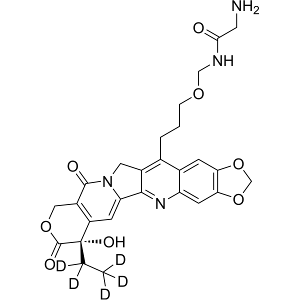 FL118-C3-O-C-amide-C-NH2-d<sub>5</sub> Chemical Structure