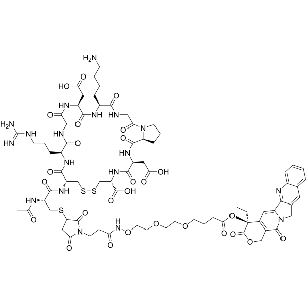 iRGD-CPT Chemical Structure