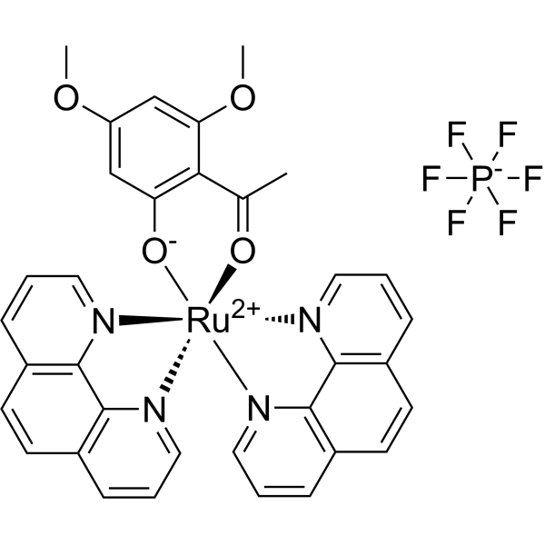 [Ru(phen)2(xant)] hexafluorophosphate Chemical Structure