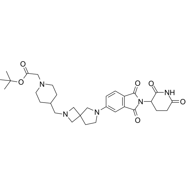 Thalidomide-2,6-diazaspiro[3.4]octane-C-piperidine-C-boc