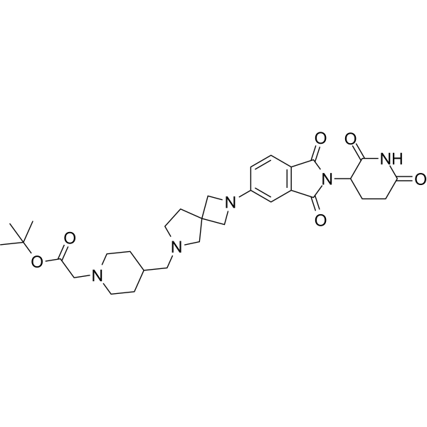 Thalidomide-azetidine-<em>pyrrolidine</em>-C-piperidine-C-boc