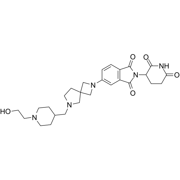 Thalidomide-azetidine-pyrrolidine-C-piperidine-C<em>2</em>-OH