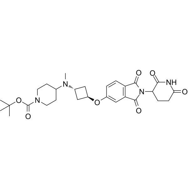 Thalidomide-<em>O</em>-C4H4-N(Me)-piperidine-boc