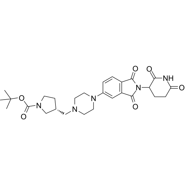Thalidomide-PIP-(<em>R</em>)C-pyrrolidine-boc