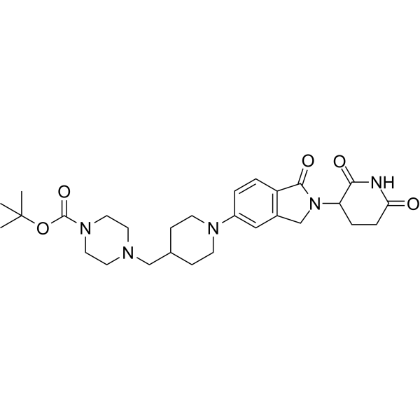 Deoxy-thalidomide-Pip-C-PIP-boc Chemical Structure