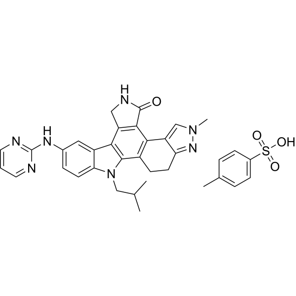 CEP-11981 tosylate Chemical Structure
