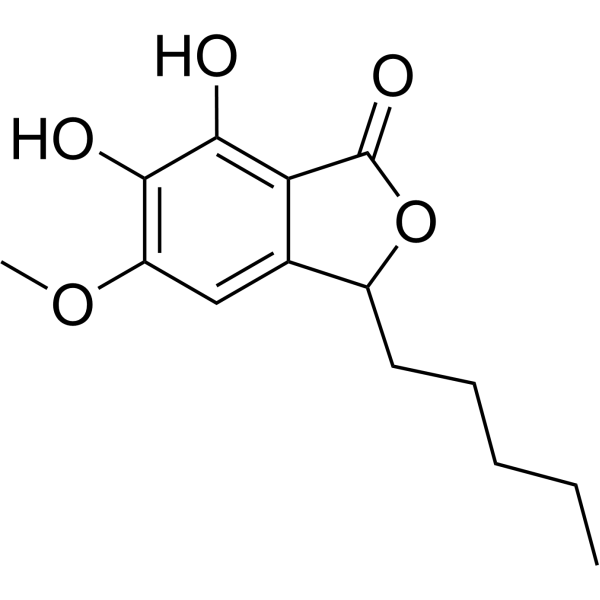 Aβ1–42 aggregation inhibitor 2 Chemical Structure
