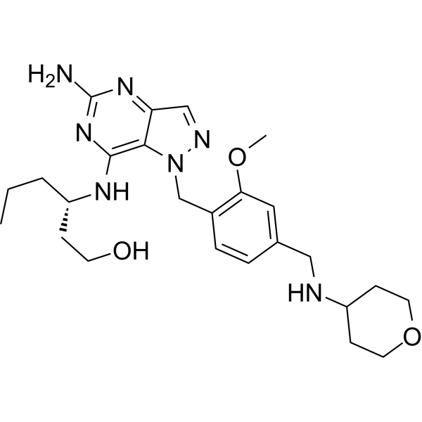 TLR7 agonist 17 Chemical Structure