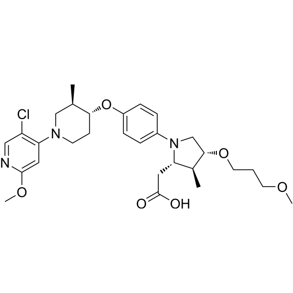 GPR40 agonist 7 Chemical Structure