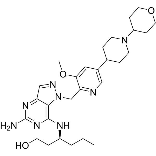 TLR7 agonist 19 Chemical Structure