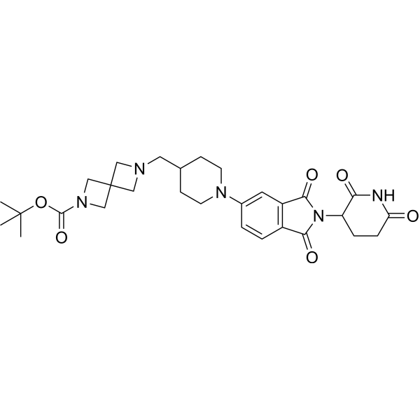 E3 Ligase Ligand-linker Conjugate 5 Chemical Structure
