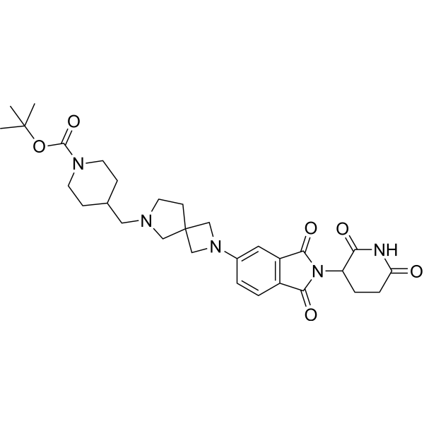 E3 Ligase Ligand-linker Conjugate 12 Chemical Structure