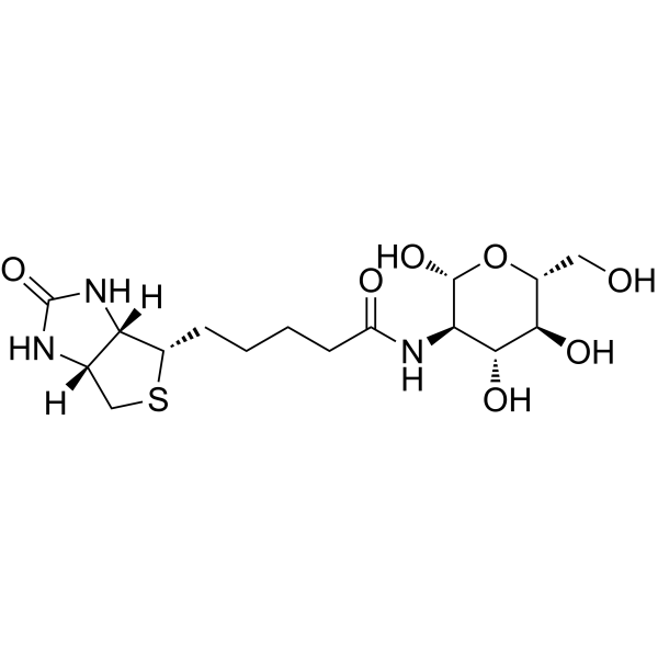 Glucosamine–biotin adduct