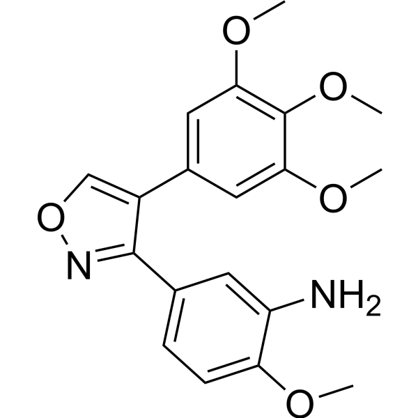 Tubulin inhibitor 40 Chemical Structure