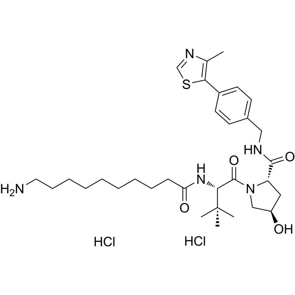 VH 032 amide-alkylC9-amine hydrochloride Chemical Structure