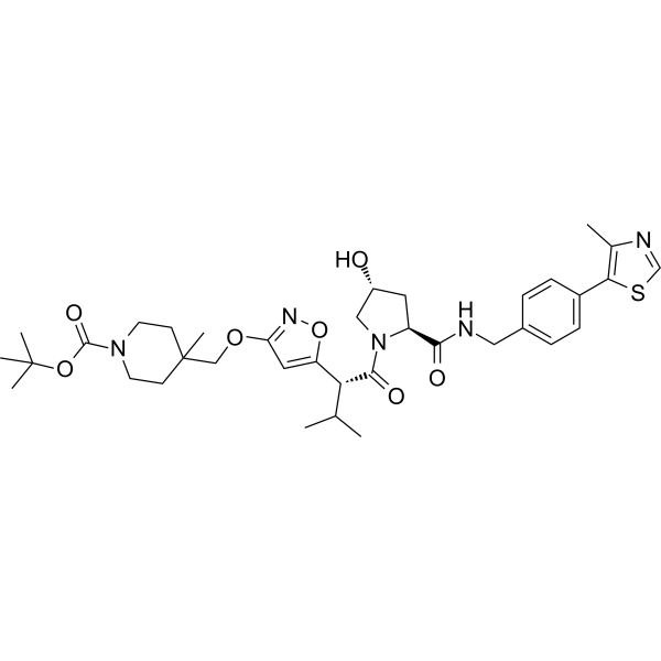 PROTAC PTK6 ligand-O-4,4-dimethylpiperidine-Boc