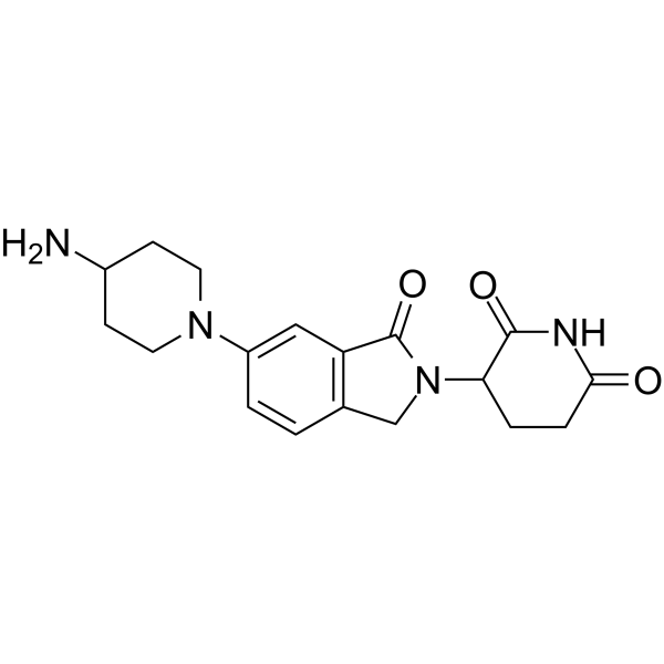 Phthalimidinoglutarimide-piperidine-NH2 Chemical Structure
