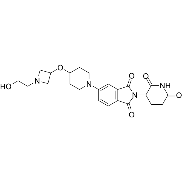 Thalidomide-piperidine-<em>O</em>-azetidineethanol