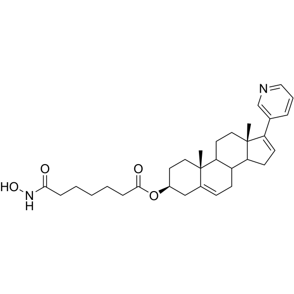 CYP17A1/HDAC6-IN-1 Chemical Structure