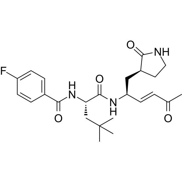 Mpro/Cathepsin L-IN-1 Chemical Structure