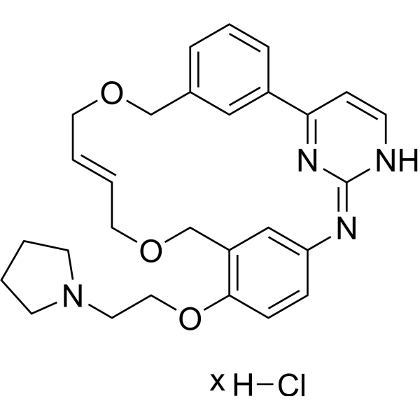 Pacritinib hydrochloride Chemical Structure