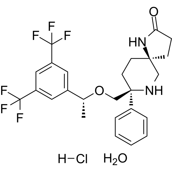Rolapitant hydrochloride hydrate Chemical Structure