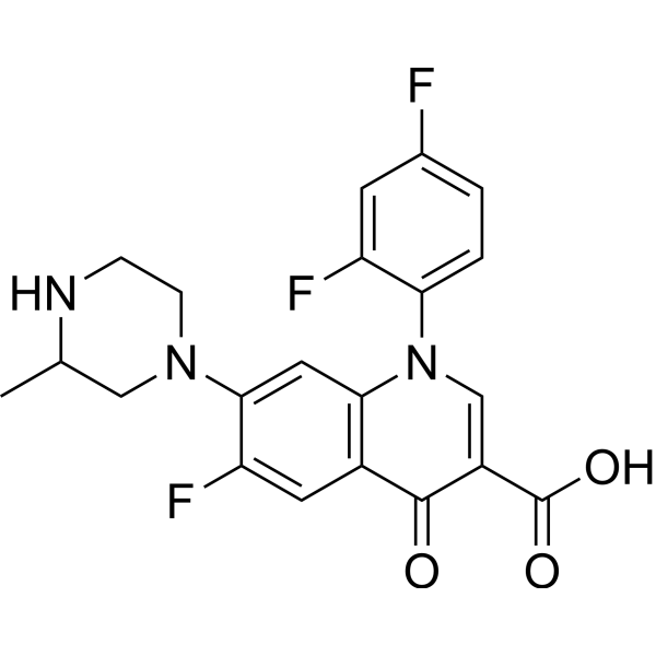 Temafloxacin Chemical Structure
