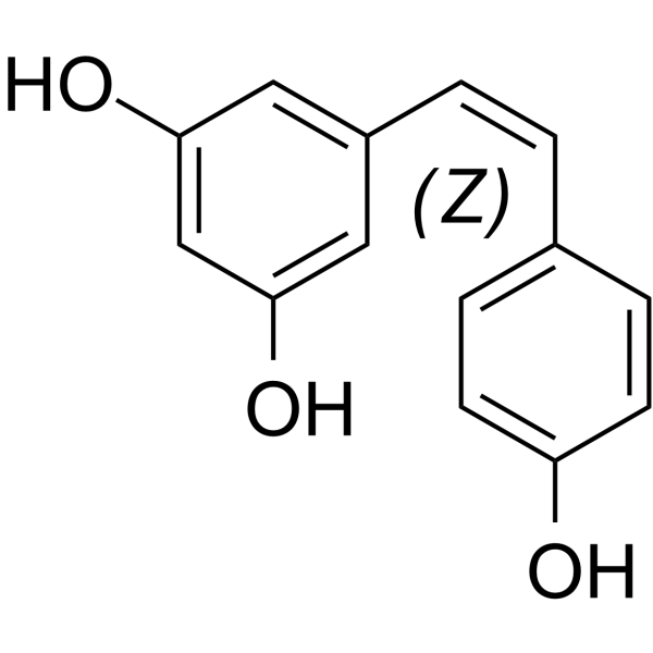 cis-Resveratrol Chemical Structure