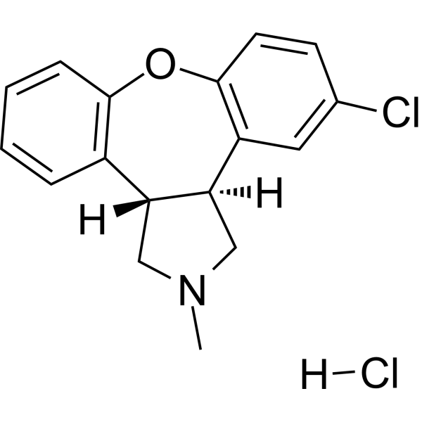 Asenapine hydrochloride Chemical Structure