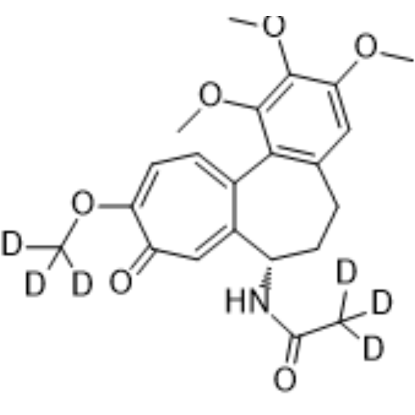 Colchicine-d<sub>6</sub> Chemical Structure