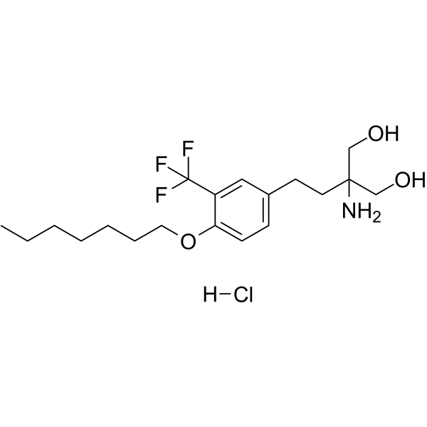 Amiselimod hydrochloride Chemical Structure