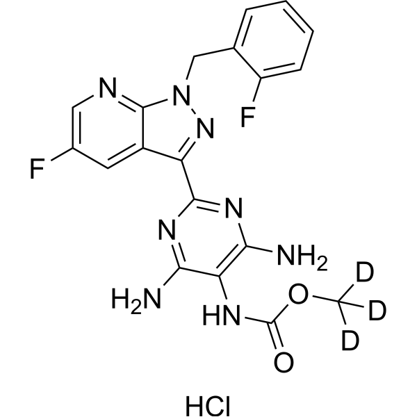 Vericiguat-d3 hydrochloride