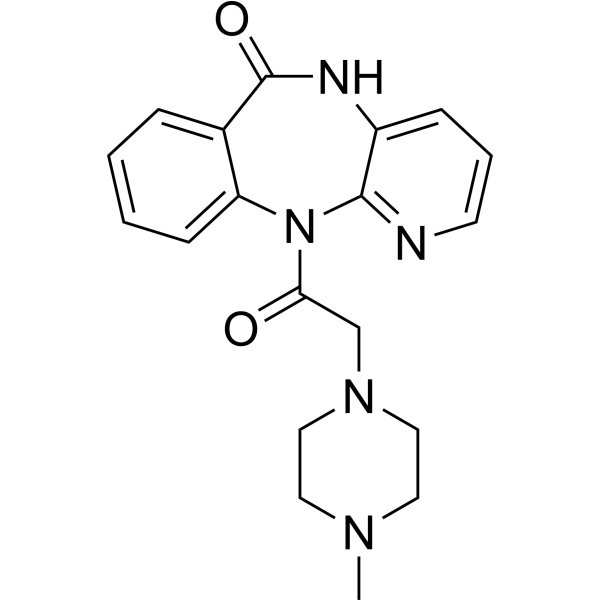 Pirenzepine Chemical Structure