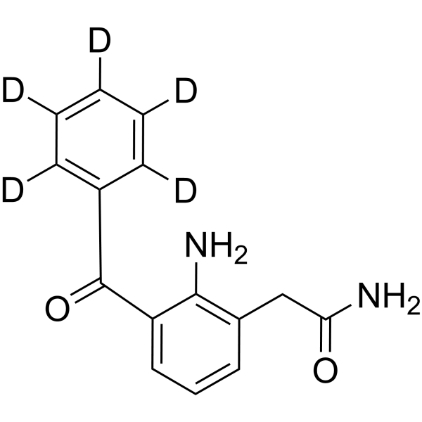Nepafenac-d<sub>5</sub> Chemical Structure