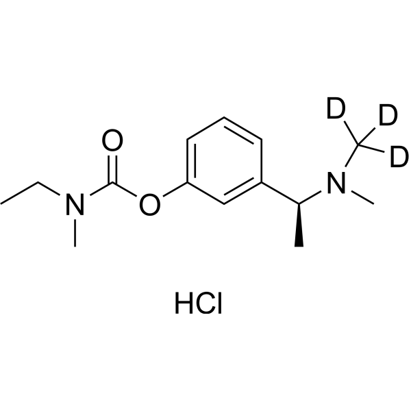Rivastigmine-d<sub>3</sub> hydrochloride Chemical Structure