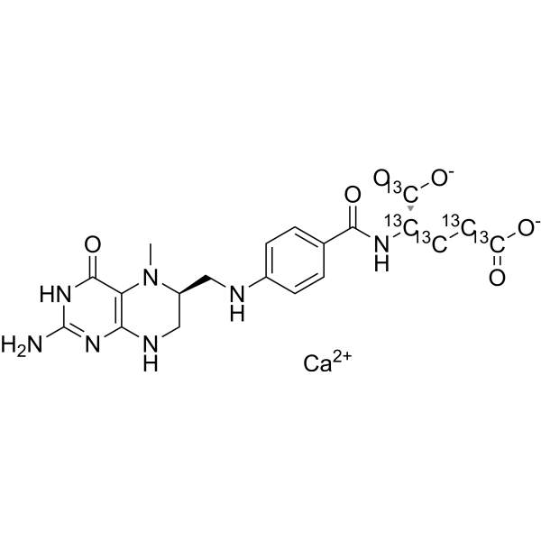 Levomefolate-13C5 calcium
