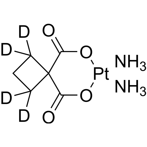 Carboplatin-d<sub>4</sub> Chemical Structure