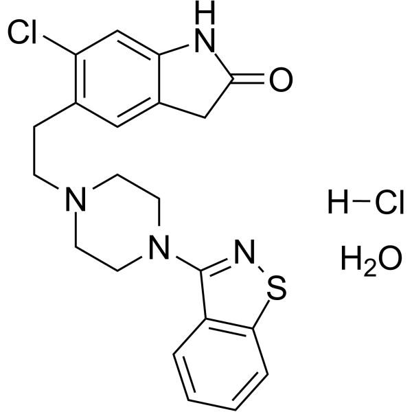 <em>Ziprasidone</em> hydrochloride monohydrate