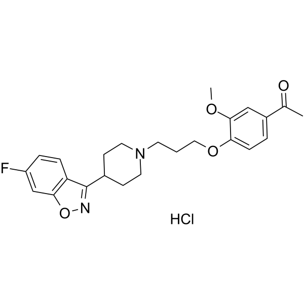 <em>Iloperidone</em> hydrochloride