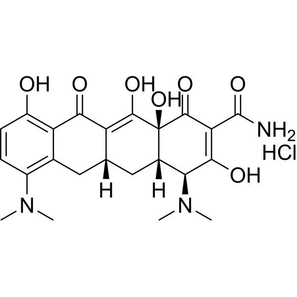 Minocycline hydrochloride (Standard) Chemical Structure