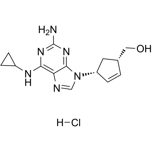 Abacavir hydrochloride Chemical Structure