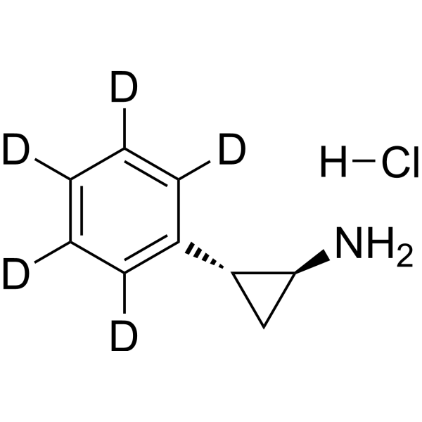 (<em>1</em>S,<em>2</em>R)-Tranylcypromine-d5 hydrochloride